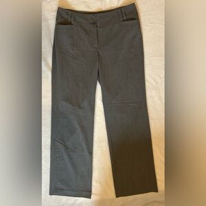 Anne Taylor Loft “Julie” Trousers - 8 - Grey / Taupe - very good condition!